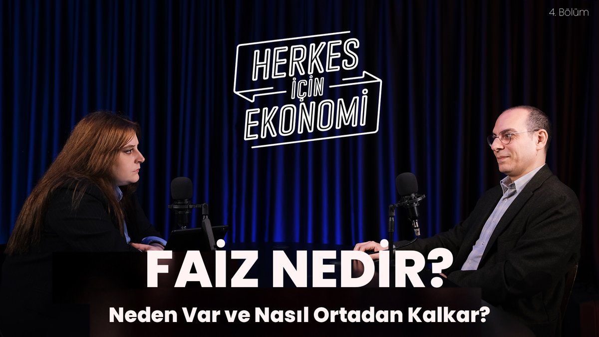 Faiz Nedir? 
Herkes İçin Ekonomi programının yeni bölümü yayında!
Hemen izleyin: youtu.be/7gkKrOpOi-s?si