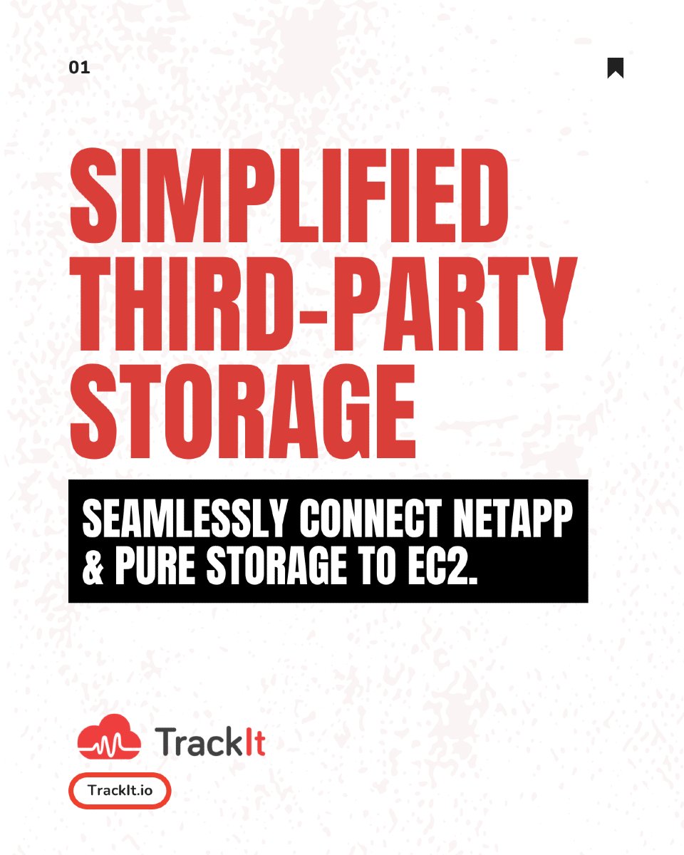 TrackItCloud's tweet image. Exciting update for AWS Outposts users!
Now you can attach third-party storage arrays like NetApp and Pure Storage directly to EC2 instances.
Combine Outposts’ cloud power with high-performance on-premises storage!
#AWS #AWSOutposts #HybridCloud #CloudStorage #NetApp #PureStorage