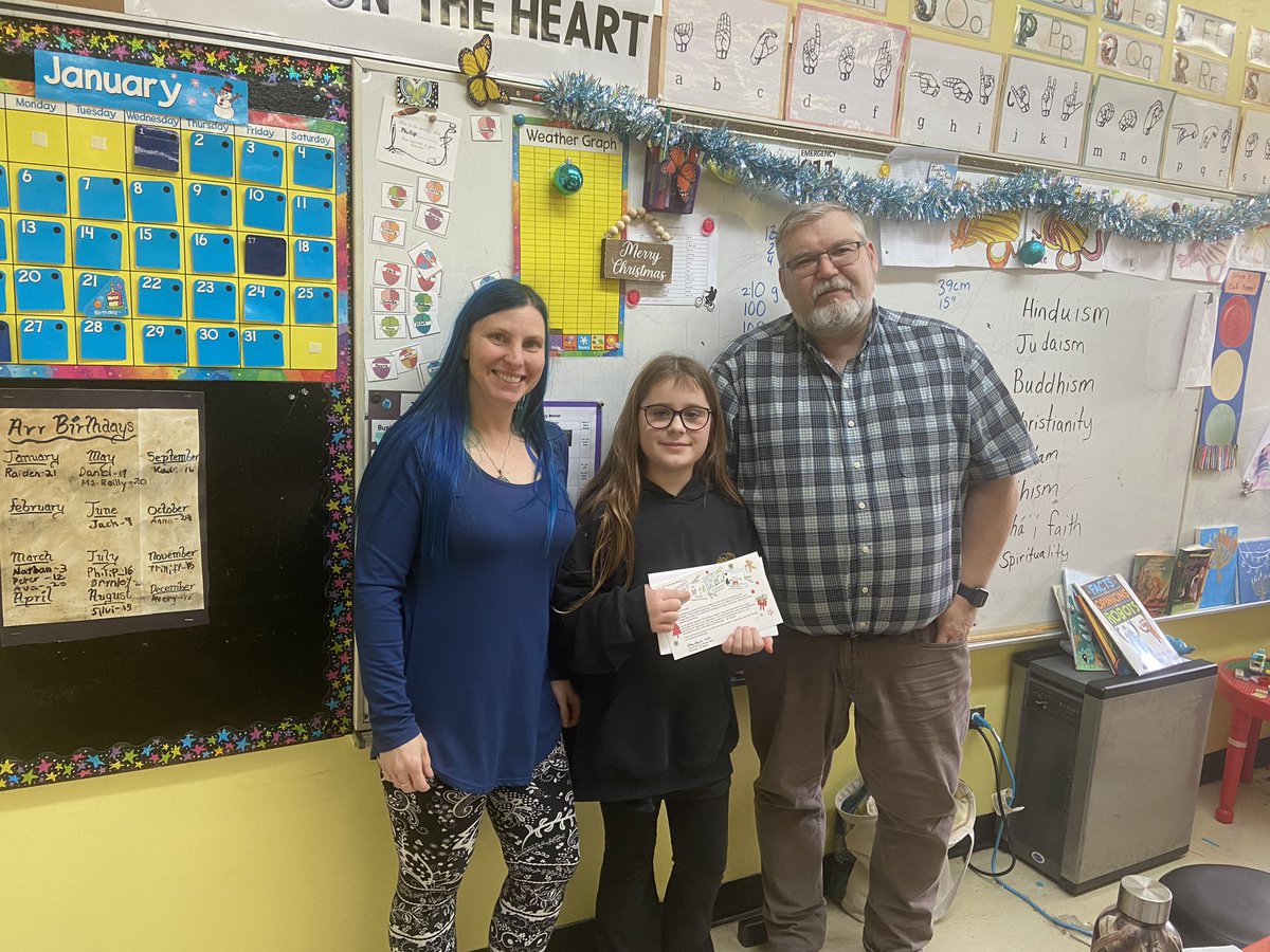 Congratulations to Silvi on her honourable mention for the Christmas Card submission