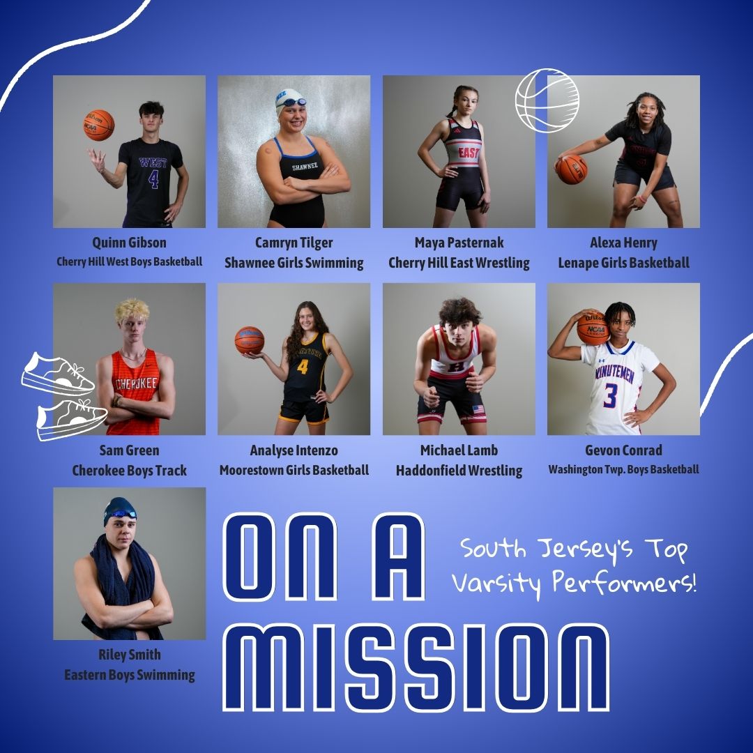 These nine student-athletes from South Jersey are primed for both individual and team success in the winter high school season.

Read More: ow.ly/oQvK50Uz30y