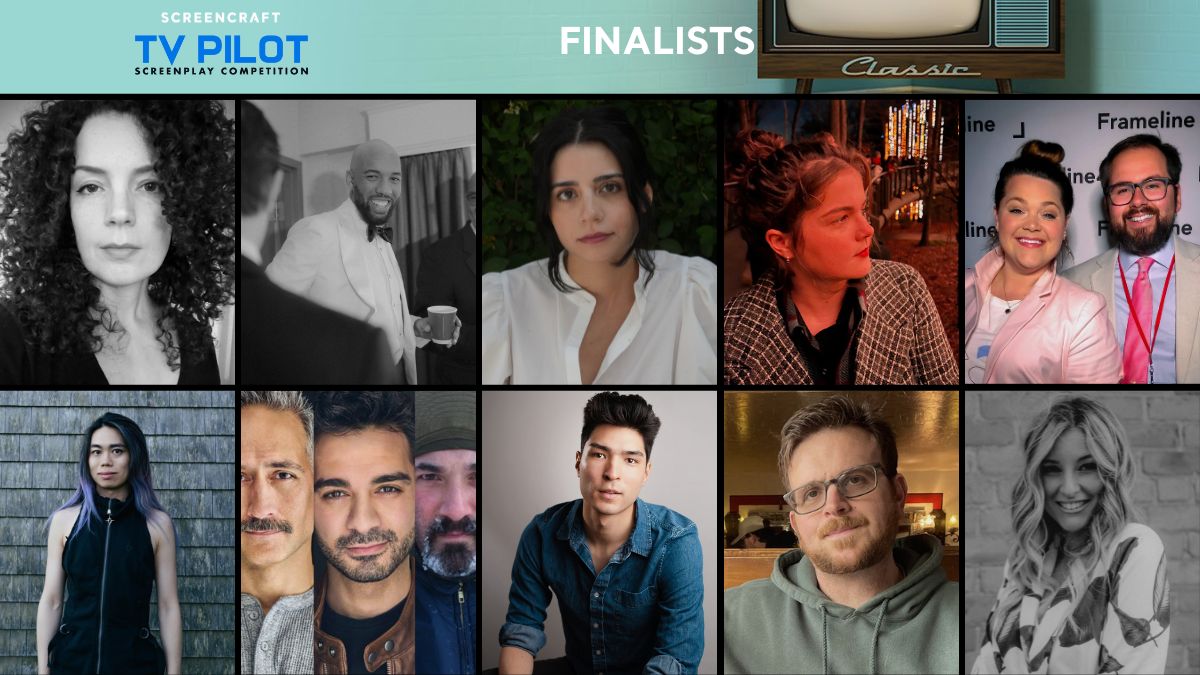 ScreenCraft (@screencrafting) on Twitter photo Congratulations to our 2025 ScreenCraft TV Pilot Script Competition Finalists! 🎉
<a href="/lirabobeera/">Lira Kellerman</a>
<a href="/camwsmithwrites/">Cam Smith</a>
<a href="/miidachu/">Miida Chu</a>
@garyleenyc , <a href="/apfusca/">Amadeo Fusca</a>
<a href="/andrew__grace/">Andrew Grace</a>
Check the full list of our finalists here: screencraft.org/blog/2025-scre… Congratulations to our 2025 ScreenCraft TV Pilot Script Competition Finalists! 🎉
<a href="/lirabobeera/">Lira Kellerman</a>
<a href="/camwsmithwrites/">Cam Smith</a>
<a href="/miidachu/">Miida Chu</a>
@garyleenyc , <a href="/apfusca/">Amadeo Fusca</a>
<a href="/andrew__grace/">Andrew Grace</a>
Check the full list of our finalists here: screencraft.org/blog/2025-scre…