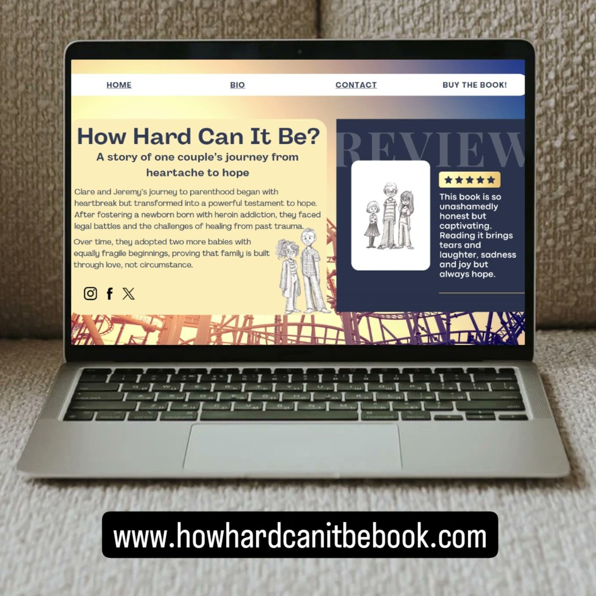_ClareClare's tweet photo. A simple website for our book! It's fun seeing it get out into the world. Looking forward to seeing where it ends up this year! But more than that I hope it makes a difference, encourages, starts conversations!
https://t.co/jBdkBeS5N9
#adoption #IVF #Miscarriage #InspiringRead https://t.co/aaiLCZBTRW