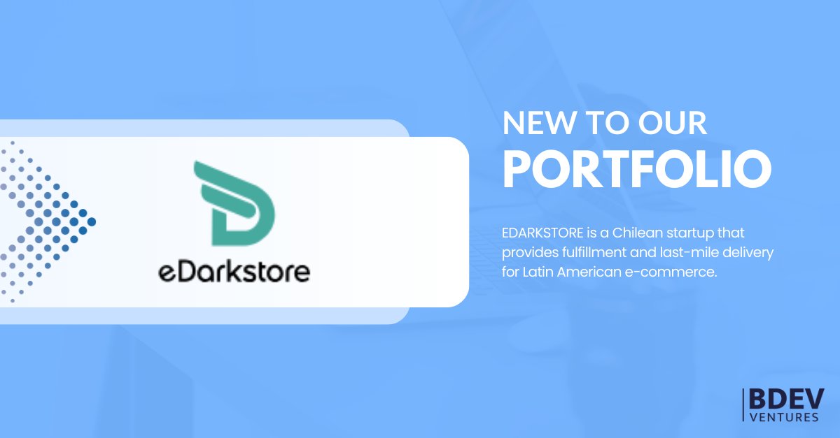 🚀 We're excited to announce our latest investment in eDarkstore. The platform provides end-to-end fulfillment services for eCommerce businesses, offering automated operations that enhance speed, scalability, and maintenance.🚚🌐