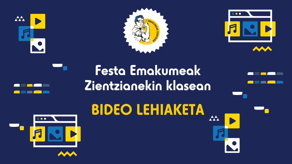 📢 Ikastetxeak, zuen txanda da!
Otsailaren 11 ospatzeko, bidaliguzue bideo bat "Ertzak" gure himnoarekin!
🎥 Abestu, dantzatu edo performance bat egin ikasleekin.
🎁 #NobelRun mahai-jokoen zozketa eta material esklusiboa!
🗓️ Bidali: otsailak 14
👉 Info + emakumeakzientzian.eus/festa-emakumea…