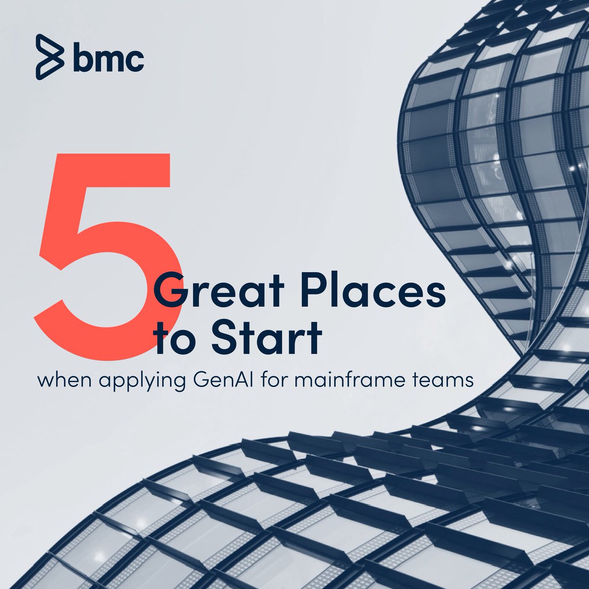 The future of mainframe, powered by GenAI.

BMC AMI Assistant is here to empower enterprises to eliminate toil, optimize workflows, and bridge the talent gap with GenAI.

🔗 Read the <a href="/Intellyx/">Intellyx</a> BrainBlog by Jason English: bit.ly/40oxFsx