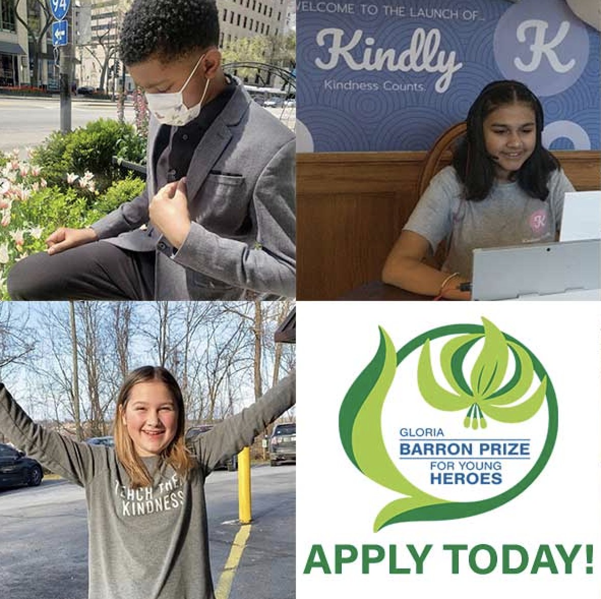 Gloria Barron Prize for Young Heroes tweet media