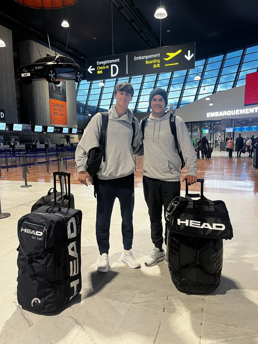 Piatti Tennis Center (@piattitennis) on Twitter photo Next stop: South America ✈️ 🌎
<a href="/gabriel_debru/">Debru Gabriel</a> and Coach Juan Ramirez ready for a four-tournament <a href="/ATPChallenger/">ATP Challenger Tour</a> across Argentina, Uruguay, and Brazil 🇦🇷🇺🇾🇧🇷
Best of luck Gabriel 💪🏼 Next stop: South America ✈️ 🌎
<a href="/gabriel_debru/">Debru Gabriel</a> and Coach Juan Ramirez ready for a four-tournament <a href="/ATPChallenger/">ATP Challenger Tour</a> across Argentina, Uruguay, and Brazil 🇦🇷🇺🇾🇧🇷
Best of luck Gabriel 💪🏼