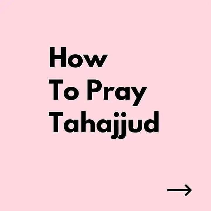 7signxx's tweet image. How to Pray Tahajjud...

THREAD