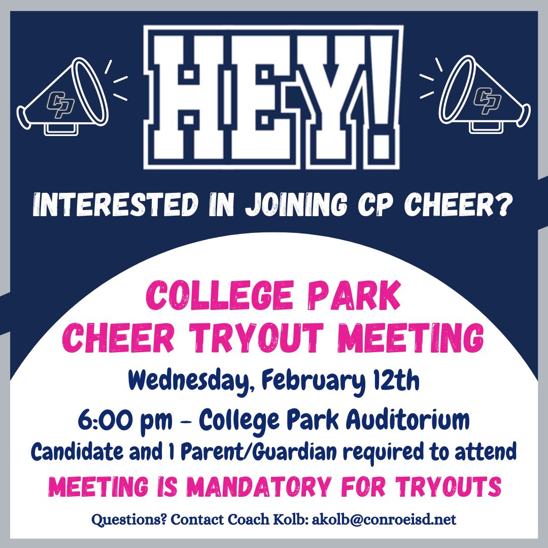 College Park Cheer tweet media