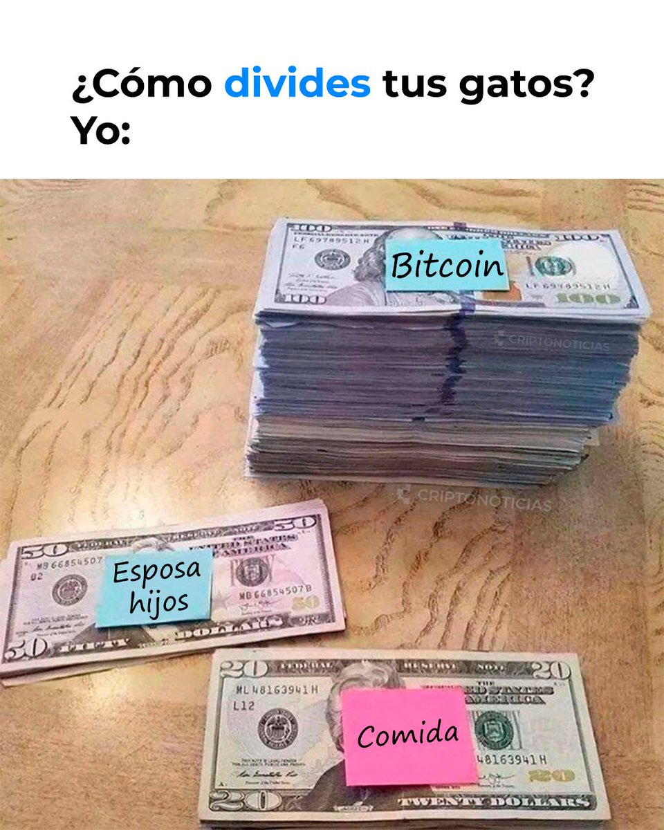 Prioridades son prioridades 😙

#bitcoin #btc #criptomonedas