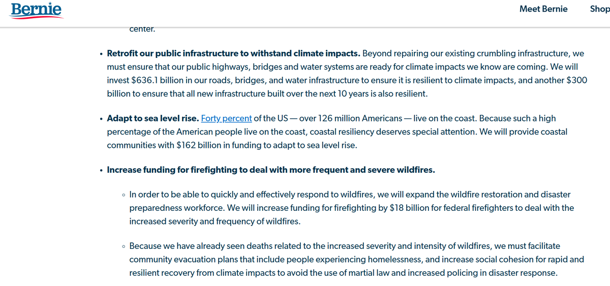 Mike_from_PA's tweet photo. The Green New Deal proposed by Bernie and attacked by establishment democrats like Nancy Pelosi, Joe Biden, and Kamala Harris had provisions that included a massive expansion of professional firefighters to handle wildfires.

We have the solutions, if we overcome the elites. https://t.co/ejR8nsexkW