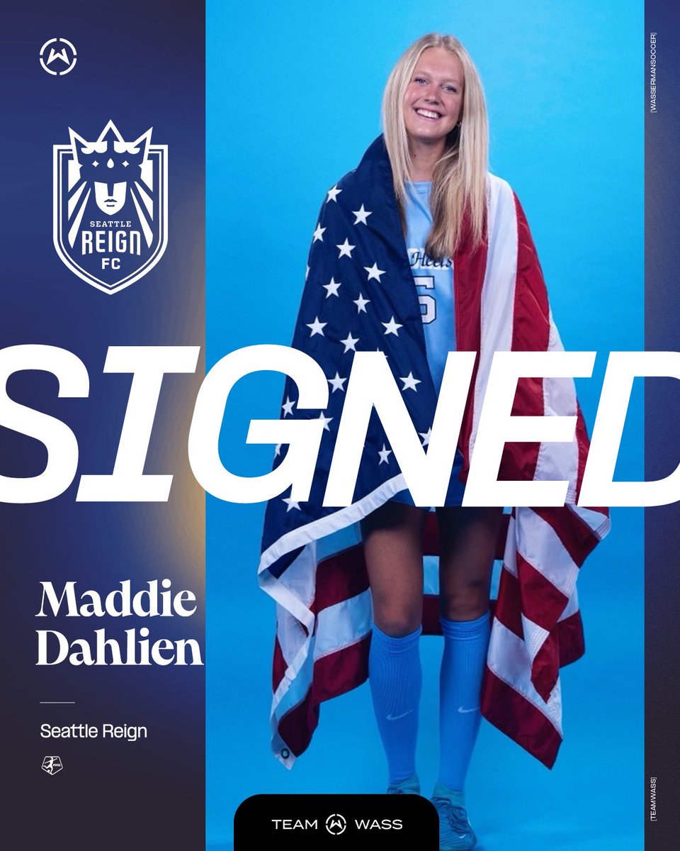Wasserman Soccer (@wassermansoccer) on Twitter photo Maddie Dahlien ✍️ <a href="/reignfc/">Seattle Reign FC</a>
Congrats Maddie on signing your 1st professional contract! Your #TeamWass fam is proud and excited for your rookie year 👏⭐️ Maddie Dahlien ✍️ <a href="/reignfc/">Seattle Reign FC</a>
Congrats Maddie on signing your 1st professional contract! Your #TeamWass fam is proud and excited for your rookie year 👏⭐️