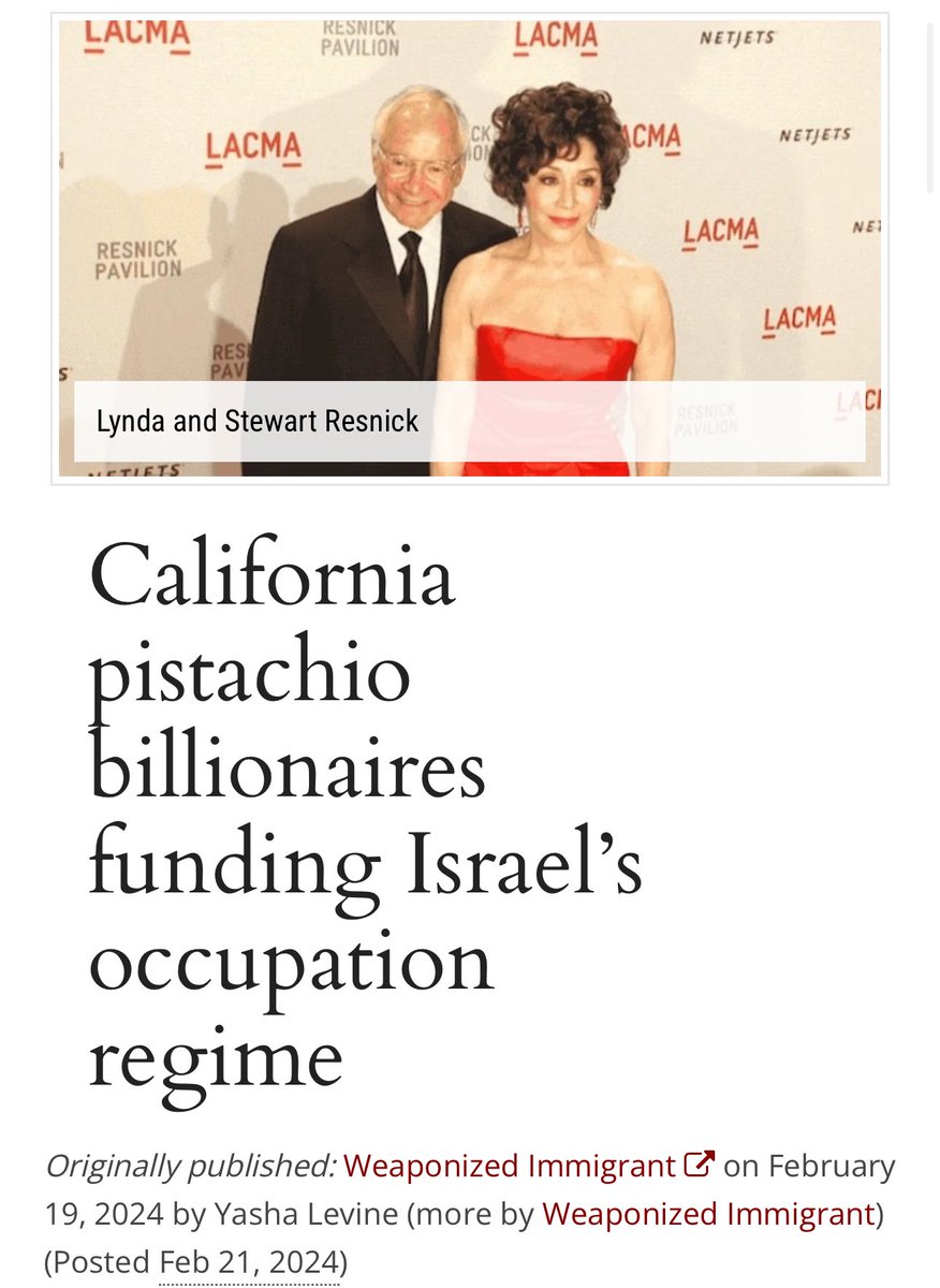 The kicker. Controlling the water supply for people seems to be a thing.