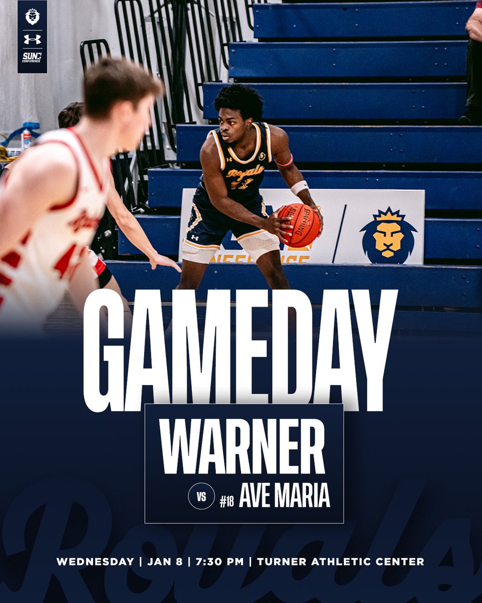 𝑷𝑨𝑪𝑲 𝑻𝑯𝑬 𝑻𝑨𝑪! 𝑰𝑻’𝑺 𝑮𝑨𝑴𝑬𝑫𝑨𝒀!!

🆚: (18) Ave Maria University 
⏰: 7:30 PM
📍: Turner Athletic Center
📊: tinyurl.com/vru2nmh6
📺: tinyurl.com/2764remn

#TogetherAsOne | #EverythingMatters | #GrittyNotPretty