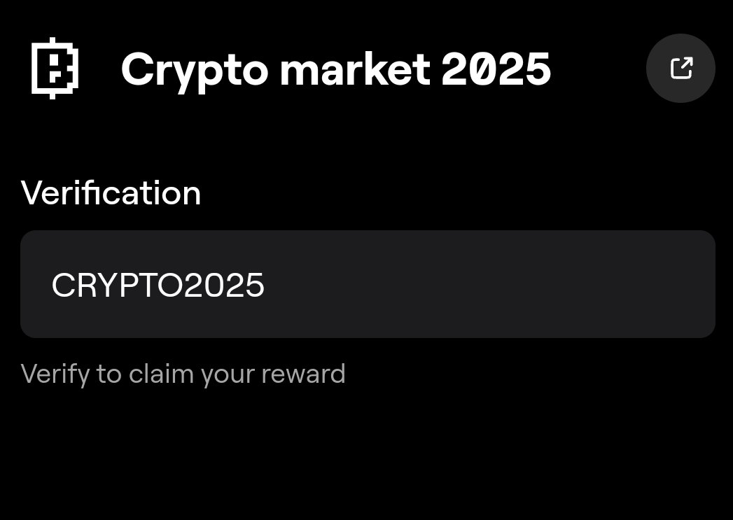 combozon's tweet image. ✅ BLUM Code 🗓️ 08.01

🎦 Title : Crypto market 2025
✍️ Code : CRYPTO2025
🎁 Reward : 250 #BlumPoints 

👉 Join : t.me/blum/app?start…

#blum #blumcodes #tapswapcodes #paws #zoo
