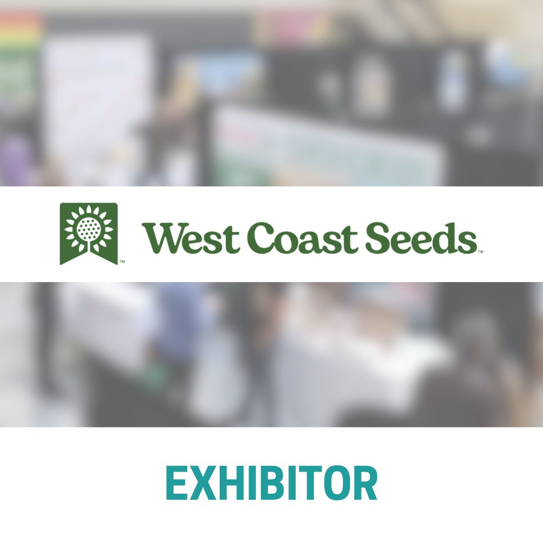 We are so excited to welcome another exhibitor in this years trade show.🌱

<a href="/westcoastseeds/">West Coast Seeds</a>  offers untreated seeds for organic growing - hundreds of non-GMO vegetable, flower, and herb seeds and organic growing and sustainable farming.

Check them out Jan 24-25 starting at 9am!