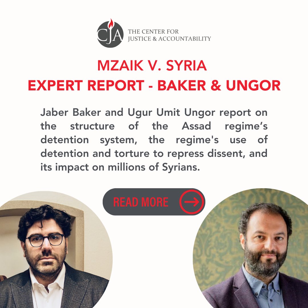 CJA (@cja_news) on Twitter photo Syrian Gulag: Inside Assad's Prisons auths. human rights activist <a href="/JaberBaker1/">Jaber Baker</a> & Genocide Studies Prof. <a href="/NIODamsterdam/">NIOD | Bluesky: @niodamsterdam.bsky.social</a> <a href="/ugur_umit_ungor/">Uğur Ümit Üngör</a> detail Assad’s intelligence agencies' use of detention & torture to repress dissent and maintain the Assad regime's control. Syrian Gulag: Inside Assad's Prisons auths. human rights activist <a href="/JaberBaker1/">Jaber Baker</a> & Genocide Studies Prof. <a href="/NIODamsterdam/">NIOD | Bluesky: @niodamsterdam.bsky.social</a> <a href="/ugur_umit_ungor/">Uğur Ümit Üngör</a> detail Assad’s intelligence agencies' use of detention & torture to repress dissent and maintain the Assad regime's control.