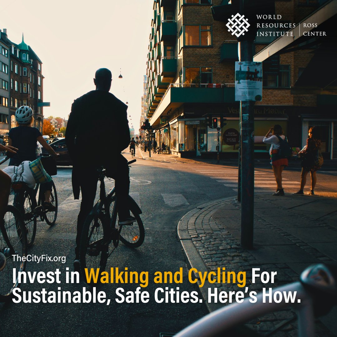 WRIRossCities's tweet image. Shifting to walking and #cycling can dramatically reduce urban emissions and it's the quickest and most efficient way to decarbonize #transport. 🚴🚴‍♀️

More on why #activemobility is key to #sustainablecities: bit.ly/3sqZVfU