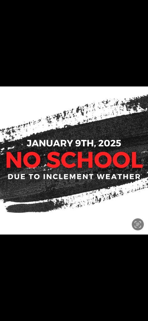 Fairfield Community High School will be closed Thursday January 9th, 2025 due to inclement weather.  There will be no athletics or events as well!  Be safe and stay warm!