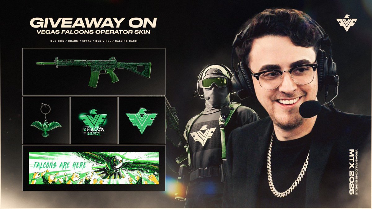 Clayster (@clayster) on Twitter photo Giving away some <a href="/VegasFalcons/">Falcons COD #EWC ๐ธ๐ฆ๐ฆ
</a> team packs!
Follow me & <a href="/VegasFalcons/">Falcons COD #EWC ๐ธ๐ฆ๐ฆ
</a>
RT this post
Tag a friend
Will pick the winners tomorrow!! Giving away some <a href="/VegasFalcons/">Falcons COD #EWC ๐ธ๐ฆ๐ฆ
</a> team packs!
Follow me & <a href="/VegasFalcons/">Falcons COD #EWC ๐ธ๐ฆ๐ฆ
</a>
RT this post
Tag a friend
Will pick the winners tomorrow!!
