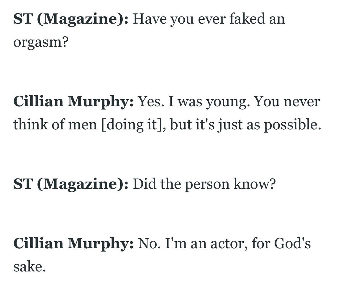 TheCinesthetic's tweet photo. thinking about this cillian murphy interview https://t.co/AHUCvLzTZE