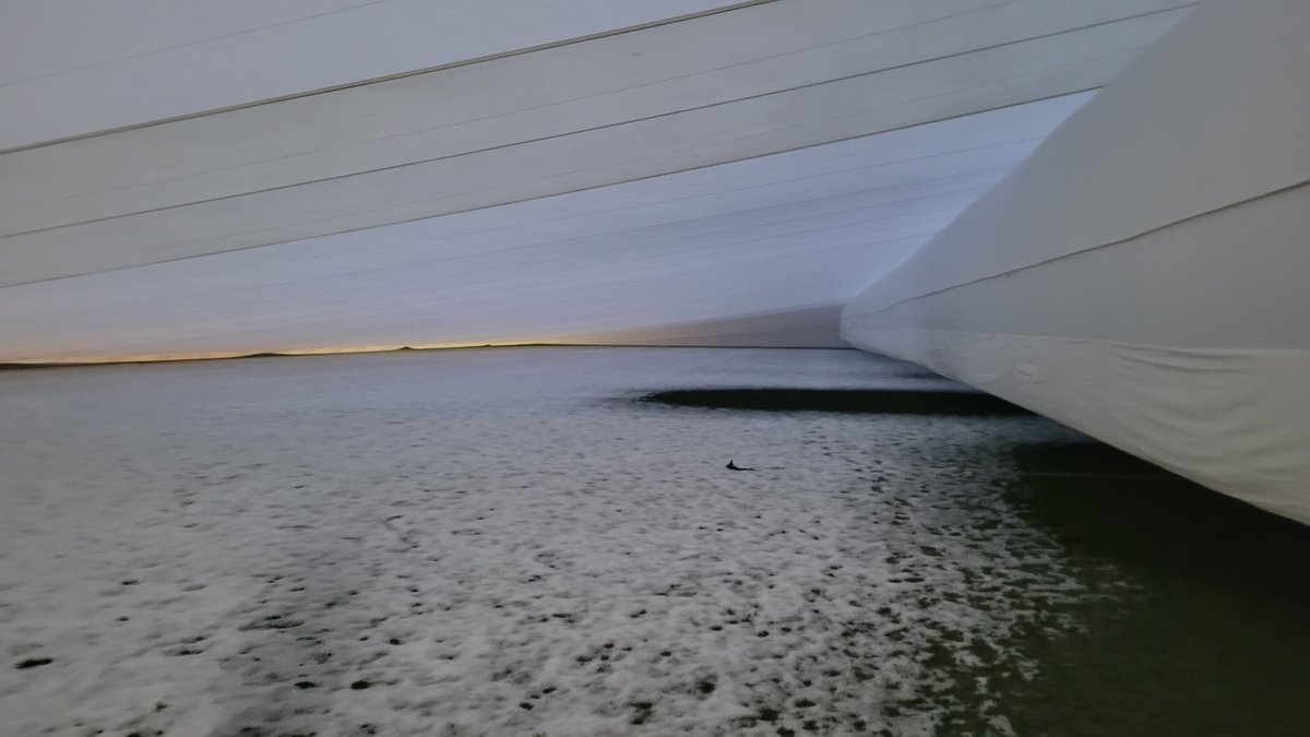 Up and running. It's time to get some hot air inside 🥶🥶🥶