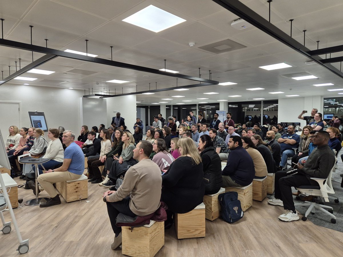 It's a go for our January agent-spectacular trailblazer meeting, sponsored this month by <a href="/Capgemini/">Capgemini</a>
Lots of people have come together to learn about #Salesforce AI solutions 
#TrailblazerCommunity