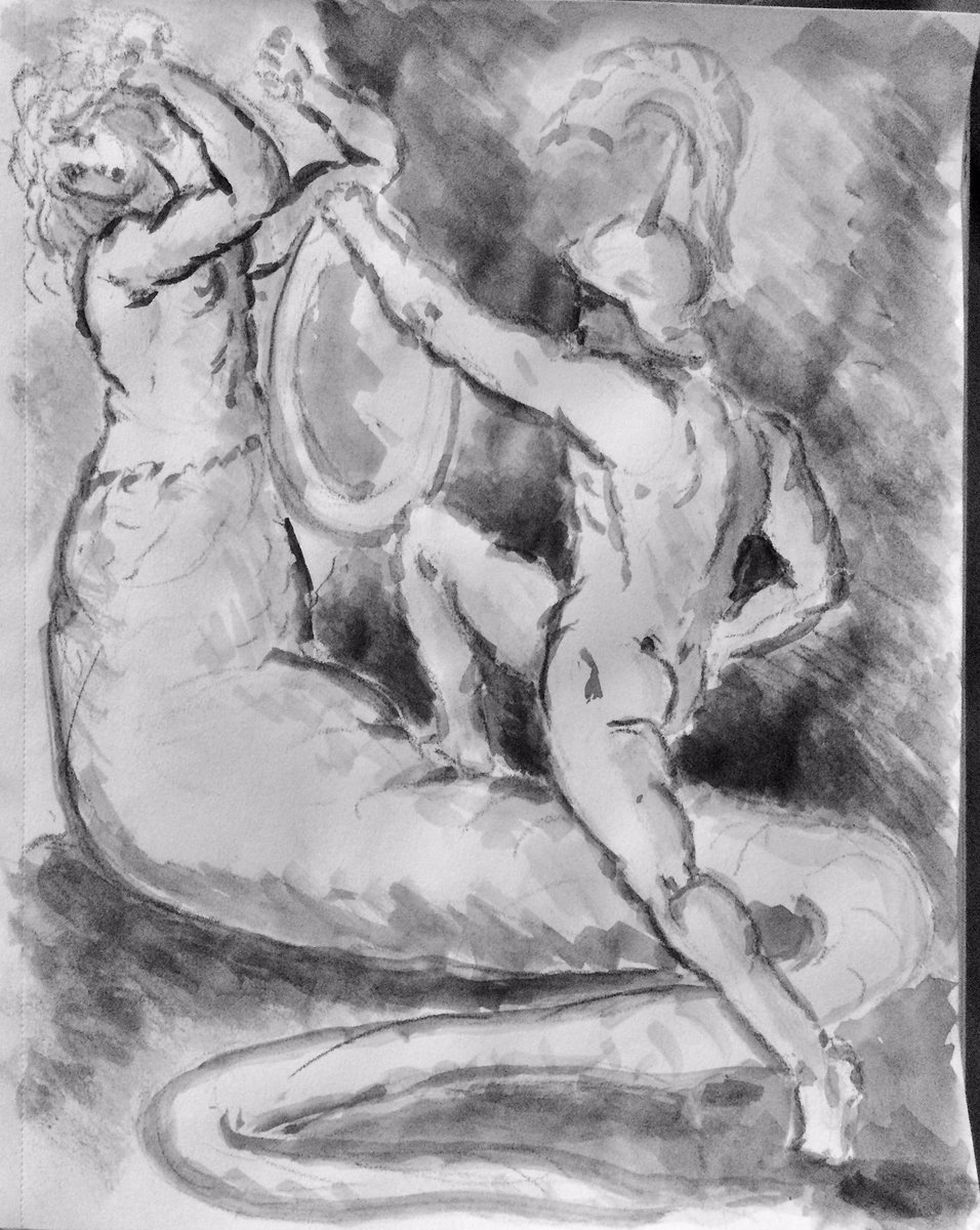 runeseeker_arts's tweet image. Alright fuck it let's do some commissions. Basic stuff in physical media like in the examples below, just to kinda test the waters. $10-$30 price range. 

Let me know if interested