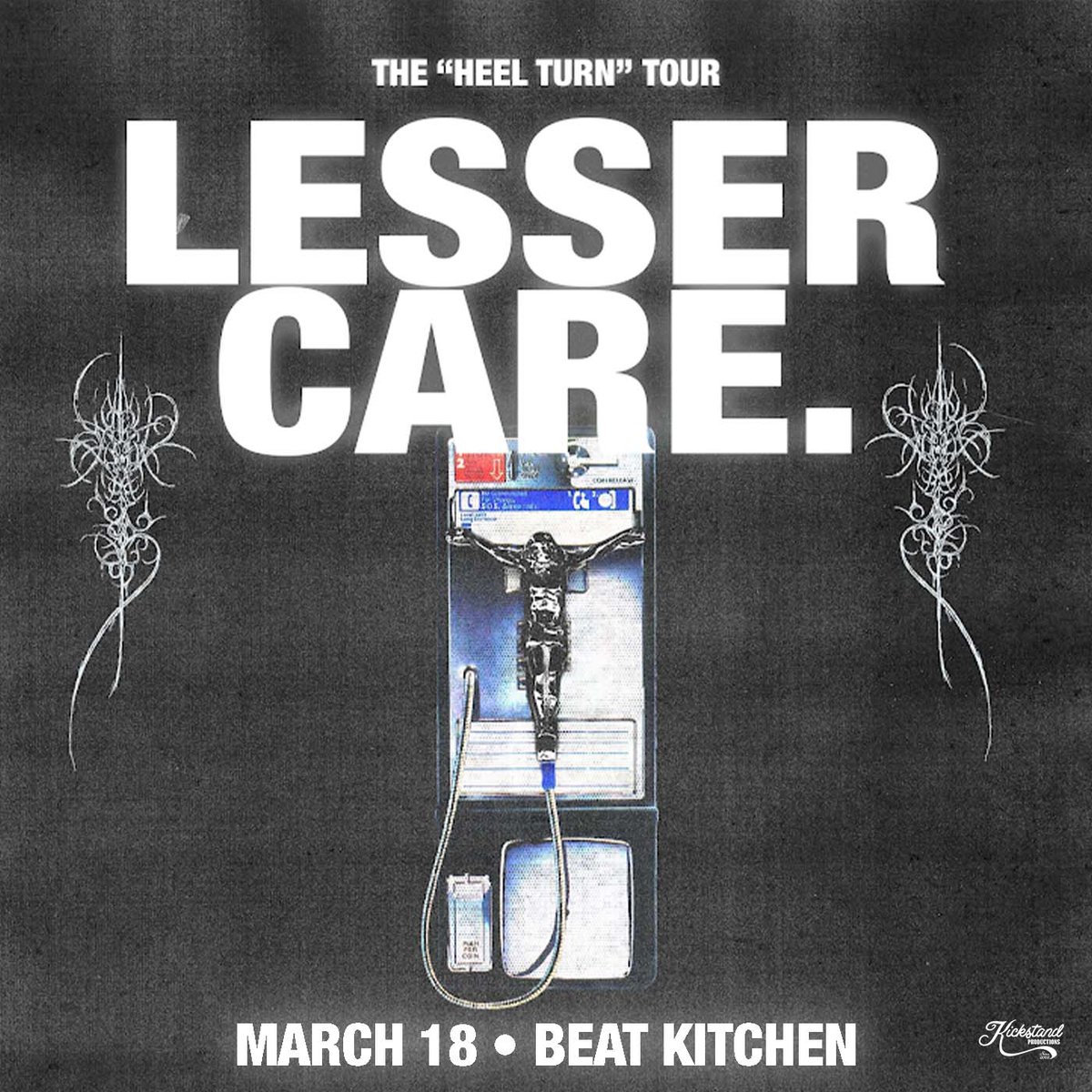 💥 JUST ANNOUNCED 💥
<a href="/lesser_care/">LESSER CARE</a> at <a href="/beatkitchenbar/">Beat Kitchen</a> 
📆 TUES., MARCH 18
🎟 ON SALE NOW
🔗 bit.ly/4a8i3ge