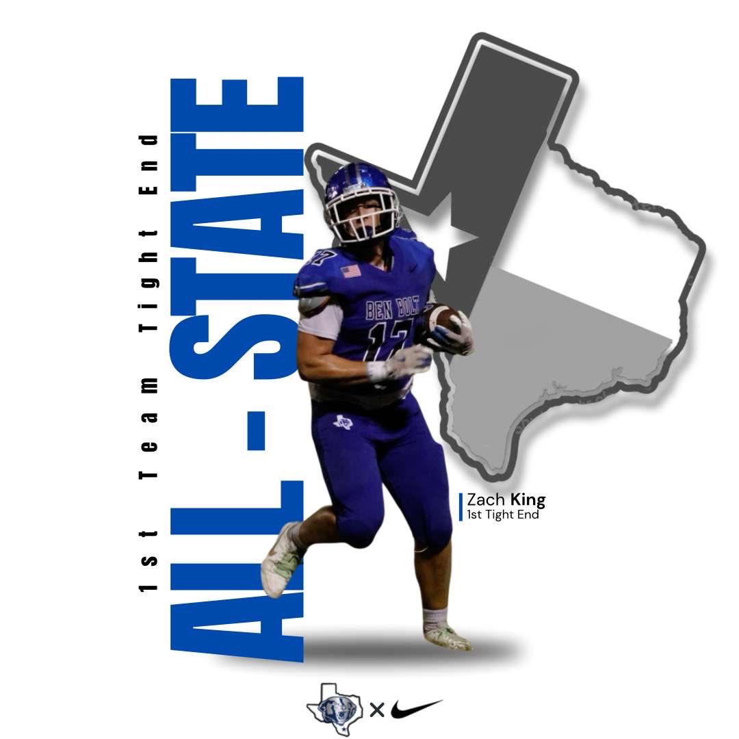 Zachary King (@zacharyzking25) on Twitter photo 1st team all State Texas 2a Tight end of the year
#AGTG
🌟🌟🌟🌟🌟
Senior tape: hudl.com/v/2Qg2e7
<a href="/FondawRoy/">Roy Fondaw - NSR</a> <a href="/BBPBFoootball/">Ben Bolt - Palito Blanco Football</a> 1st team all State Texas 2a Tight end of the year
#AGTG
🌟🌟🌟🌟🌟
Senior tape: hudl.com/v/2Qg2e7
<a href="/FondawRoy/">Roy Fondaw - NSR</a> <a href="/BBPBFoootball/">Ben Bolt - Palito Blanco Football</a>