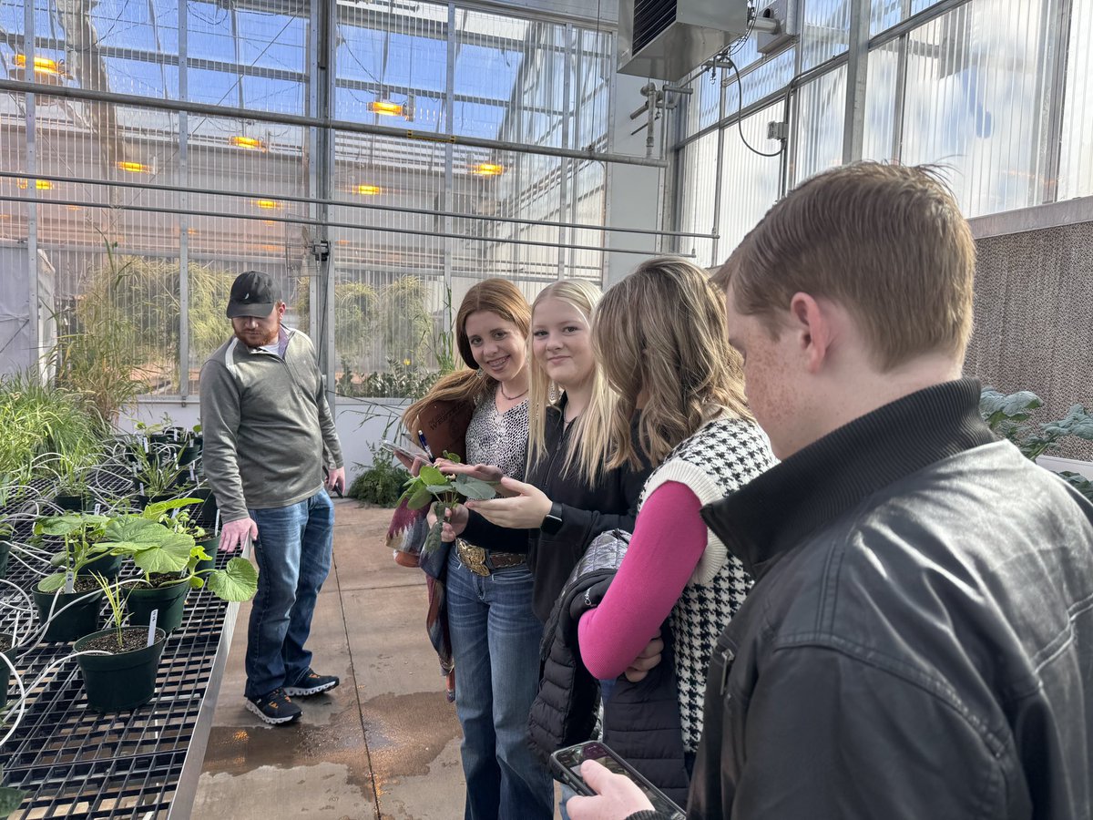 Agronomy CDE practice with Alva FFA today.