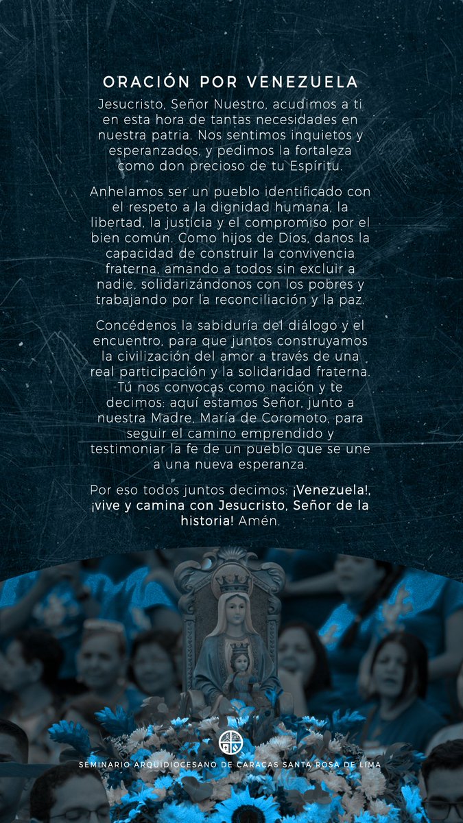 Oremos por nuestra patria #Venezuela 🇻🇪🙏🏻