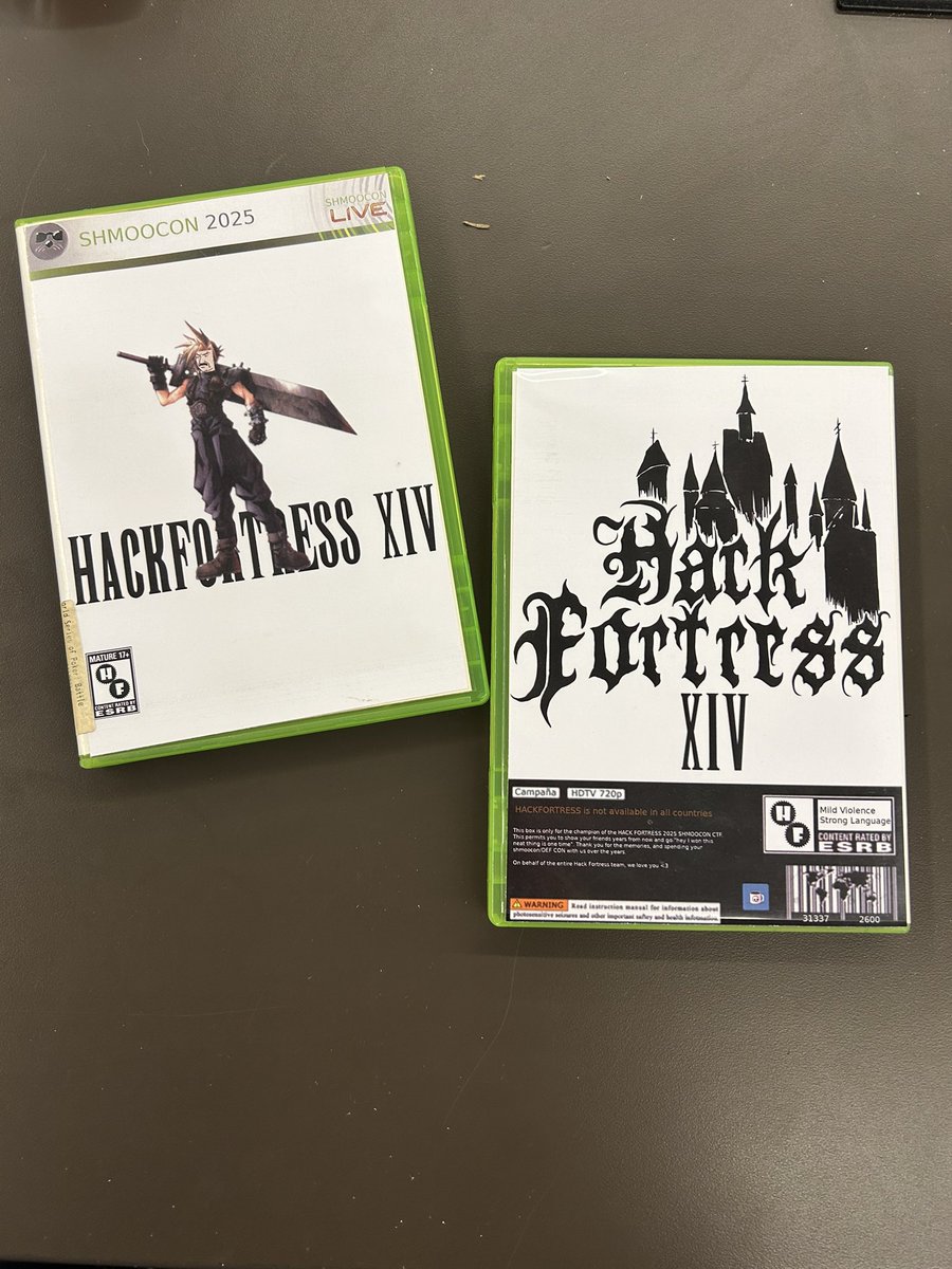 Getting ready for #HackFortress this weekend at <a href="/shmoocon/">ShmooCon</a>!

Sneak peek of what’s to come below!

#ctf #infosec #shmoocon