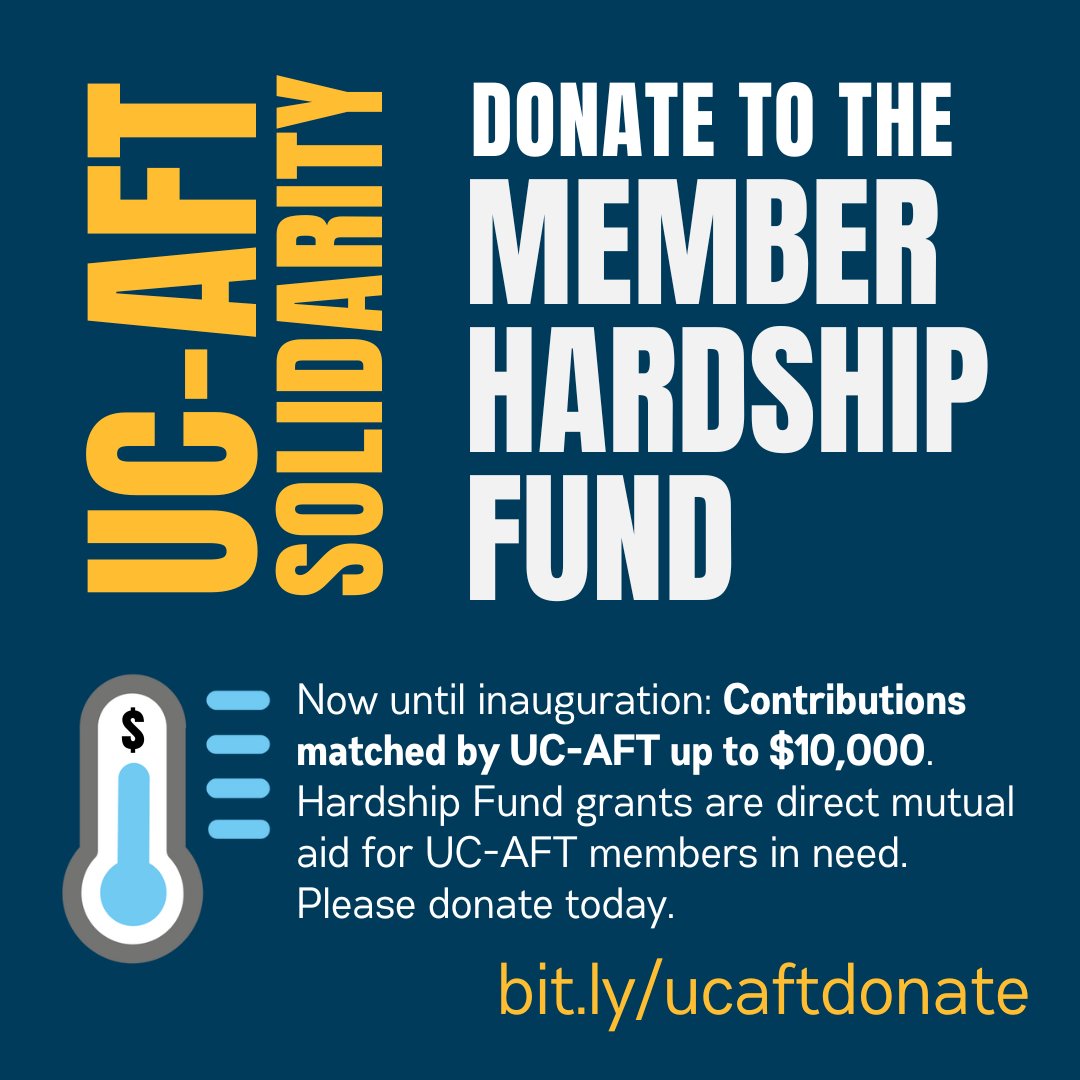 UC-AFT Bay Area Chapter (@ucaft1474) on Twitter photo Solidarity with everyone in LA affected by the terrible wildfires. <a href="/UCAFT/">University Council - AFT</a>'s Member Hardship Fund is set up to help with small one-time grants, including for effects of natural disasters. In need of support? Or able to donate? Find all the info at ucaft.org/member_resourc⦠Solidarity with everyone in LA affected by the terrible wildfires. <a href="/UCAFT/">University Council - AFT</a>'s Member Hardship Fund is set up to help with small one-time grants, including for effects of natural disasters. In need of support? Or able to donate? Find all the info at ucaft.org/member_resourcā¦