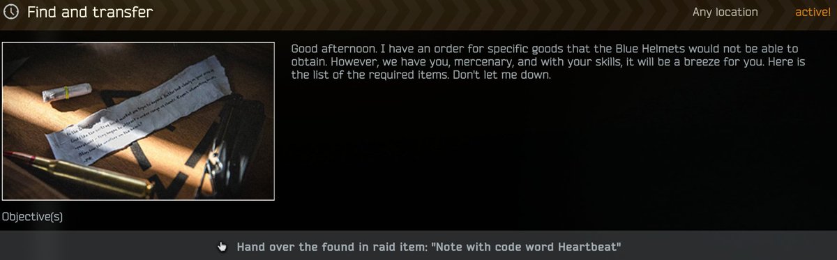 so uh... <a href="/bstategames/">Battlestate Games</a> how am I supposed to bring this out to turn it in?

#Tarkov