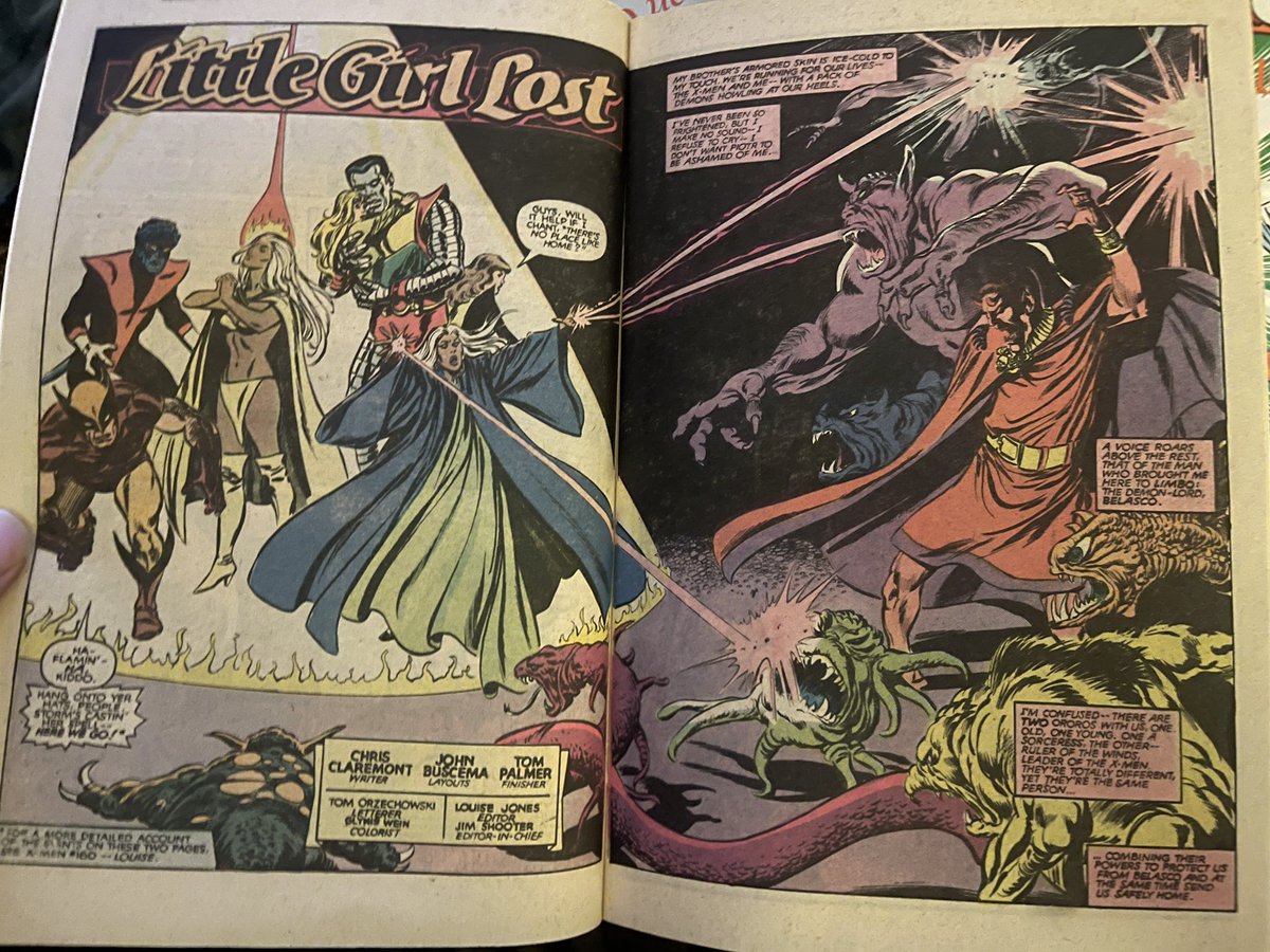 Joshua Onimus (@variantnewssrce) on Twitter photo Love this Magik 4 issue series from <a href="/Marvel/">Marvel Entertainment</a> , Sal Buscema, Tom Palmer & <a href="/ChrisClaremont/">Chris Claremont</a> still hits. I collected the entire run of New Mutants and have always considered it a fun companion piece to that. That opening spread lets you know what’s up 🪄 #Magik #MarvelComics #Comics Love this Magik 4 issue series from <a href="/Marvel/">Marvel Entertainment</a> , Sal Buscema, Tom Palmer & <a href="/ChrisClaremont/">Chris Claremont</a> still hits. I collected the entire run of New Mutants and have always considered it a fun companion piece to that. That opening spread lets you know what’s up 🪄 #Magik #MarvelComics #Comics