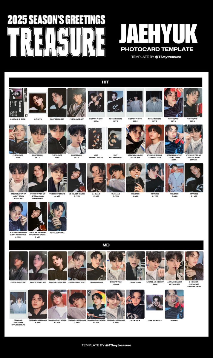 TSmytreasure's tweet photo. TREASURE 2025 SEASON’S GREETINGS PHOTOCARD TEMPLATE

✰  JUNKYU
✰  JAEHYUK
✰  ASAHI
✰  DOYOUNG 

トレジャー  트레저 
트레저 현석 지훈 요시 준규 재혁 아사히 도영 하루토 정우 정환 포카

트레저 2025 시즌그리팅 https://t.co/9B4aFcUZFC