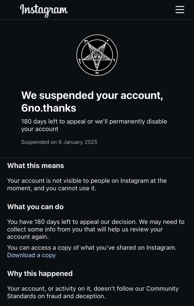 Fuck you <a href="/instagram/">Instagram</a> 🖕