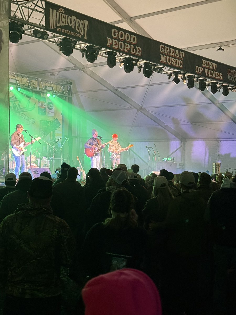 Starting off the night with Ty Myers at the <a href="/TheMusicFest/">The MusicFest</a> big tent.