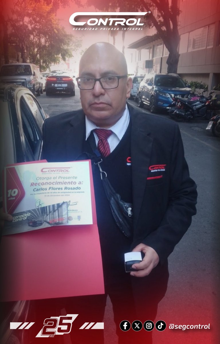 segcontrol's tweet image. 👏 ¡Felicidades a todos ustedes por cumplir años en la Familia Control! 👏 Su compromiso, esfuerzo y dedicación son el reflejo del excelente trabajo que realizan cada día, haciendo de #TeamControl un verdadero referente de seguridad. 🏅

#SeguridadPrivada #GuardiasControl