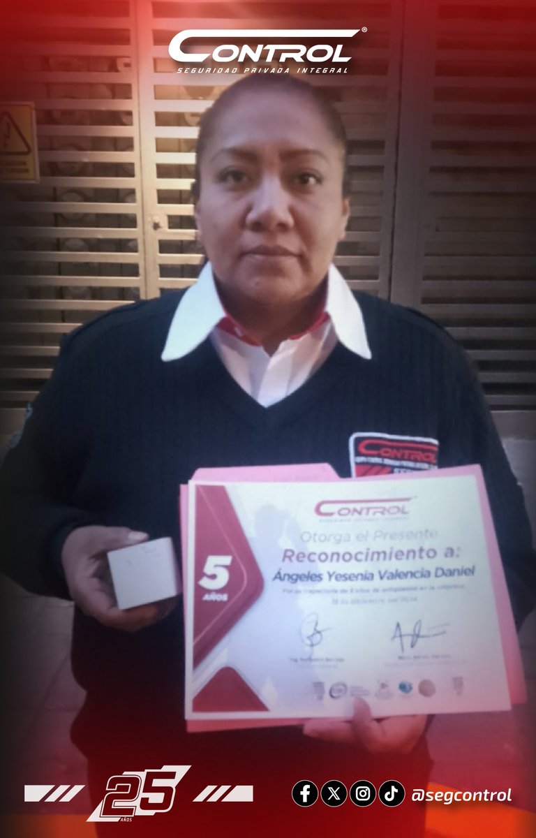segcontrol's tweet image. 👏 ¡Felicidades a todos ustedes por cumplir años en la Familia Control! 👏 Su compromiso, esfuerzo y dedicación son el reflejo del excelente trabajo que realizan cada día, haciendo de #TeamControl un verdadero referente de seguridad. 🏅

#SeguridadPrivada #GuardiasControl