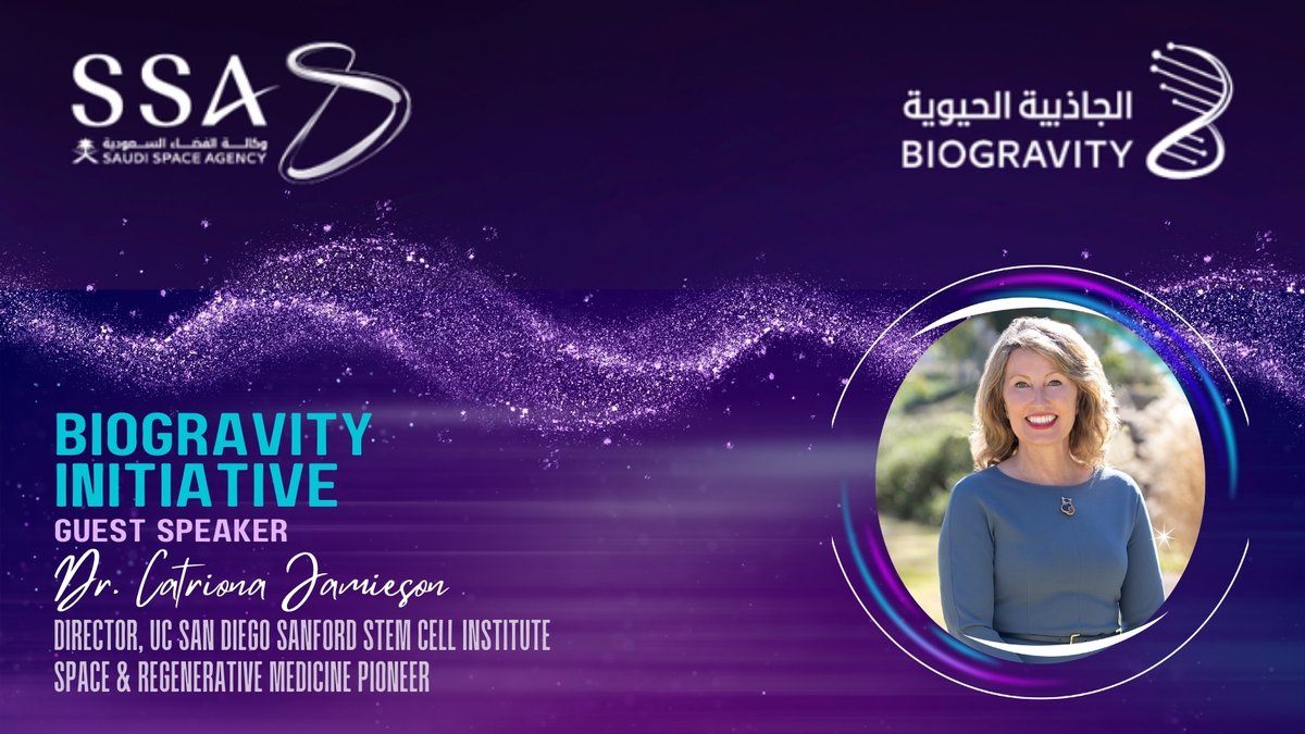 UCSD Sanford Stem Cell Institute (@ucsdstemcell) on Twitter photo 👩🚀SSCI Director Dr. <a href="/CatJamieson9/">Catriona Jamieson</a> has been busy educating world leaders on the necessity of medical research in #space. After her <a href="/WHOSTP/">White House Office of Science & Technology Policy</a> #Microgravity #Science Summit talk last month, she presented at <a href="/saudispace/">وكالة الفضاء السعودية</a>'s Space Research Techniques workshop. 🚀 #وكالة_الفضاء_السعودية 👩🚀SSCI Director Dr. <a href="/CatJamieson9/">Catriona Jamieson</a> has been busy educating world leaders on the necessity of medical research in #space. After her <a href="/WHOSTP/">White House Office of Science & Technology Policy</a> #Microgravity #Science Summit talk last month, she presented at <a href="/saudispace/">وكالة الفضاء السعودية</a>'s Space Research Techniques workshop. 🚀 #وكالة_الفضاء_السعودية