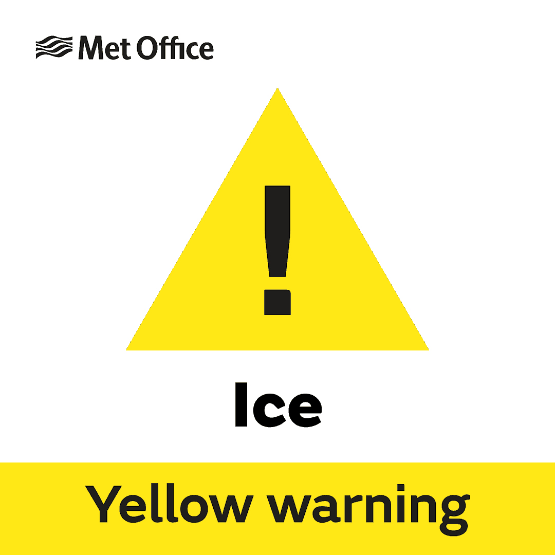 Yellow warning of ice affecting East of England metoffice.gov.uk/weather/warnin…