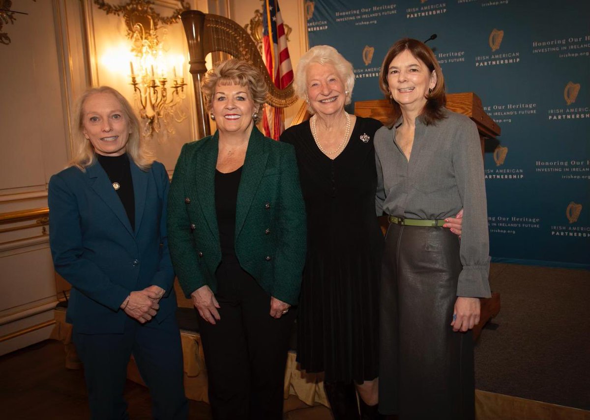 Irish American Partnership (@irishaporg) on Twitter photo What an incredible morning in Washington DC celebrating Olympic Champion and <a href="/MaryPetersTrust/">Mary Peters Trust</a> Founder Lady Mary Peters as our 2025 Nollaig na mBan honoree. 👏👏👏 What an incredible morning in Washington DC celebrating Olympic Champion and <a href="/MaryPetersTrust/">Mary Peters Trust</a> Founder Lady Mary Peters as our 2025 Nollaig na mBan honoree. 👏👏👏
