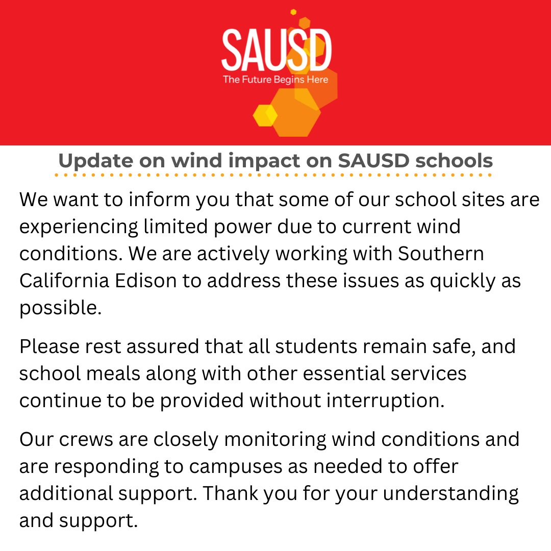 Santa Ana USD tweet media