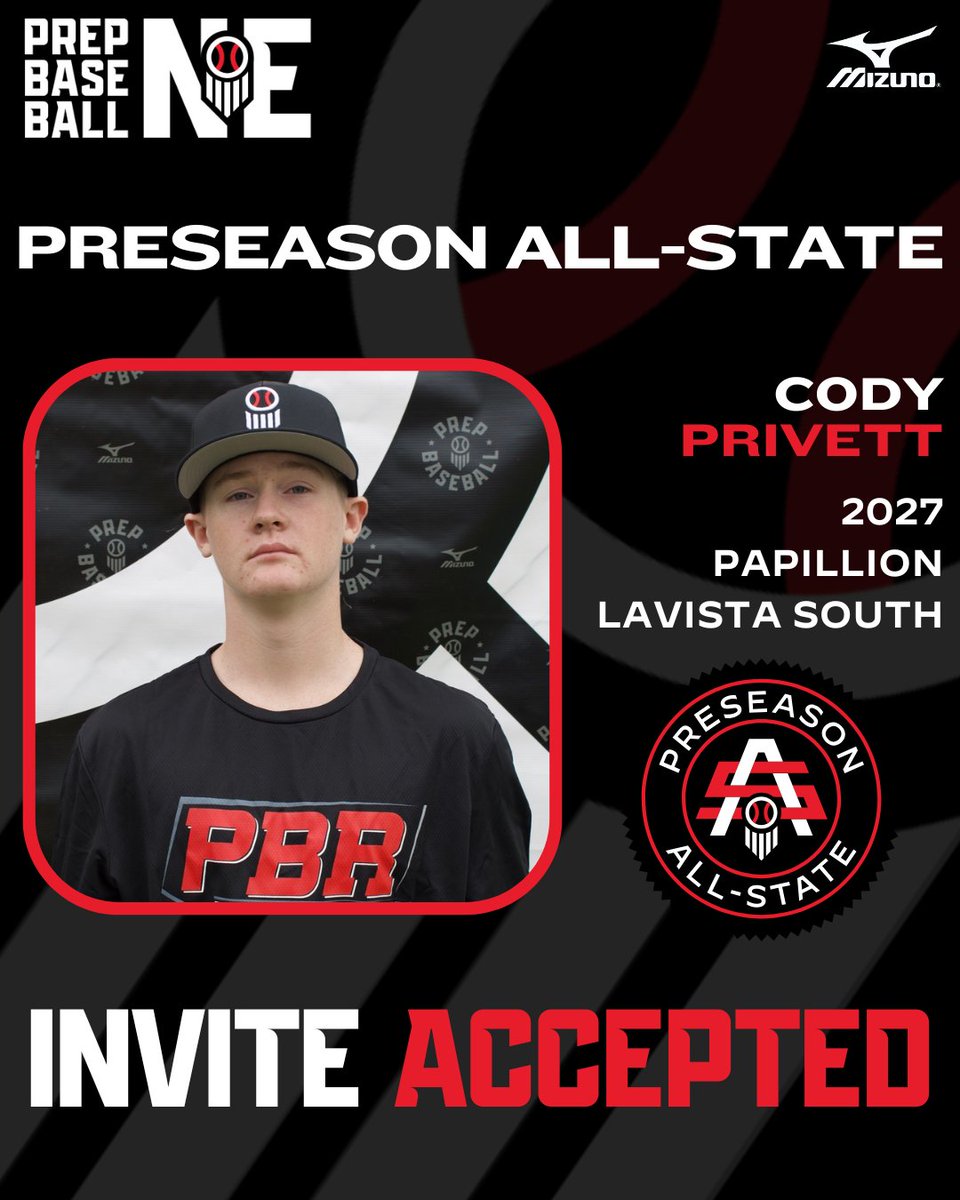 Prep Baseball Nebraska (@prepbaseballne) on Twitter photo ๐๐๐๐ ๐๐๐๐๐๐๐๐๐ ๐๐๐-๐๐๐๐๐
๐๐ฏ๐ท๐ช๐ต๐ฆ๐ฅ ๐๐ค๐ค๐ฆ๐ฑ๐ต๐ฆ๐ฅ โ
Cady Privett | <a href="/CodyPrivett/">Cody Privett</a>
โพ OF/2B
๐ 2027
๐ <a href="/PLSTitansBB/">Papillion- LaVista South Titan Baseball</a>
๐ค loom.ly/2p7s2n8
๐๐๐๐๐๐๐ ๐๐๐๐ ๐ธ๐๐๐๐๐ โคต๏ธ
loom.ly/neWlcCU ๐๐๐๐ ๐๐๐๐๐๐๐๐๐ ๐๐๐-๐๐๐๐๐
๐๐ฏ๐ท๐ช๐ต๐ฆ๐ฅ ๐๐ค๐ค๐ฆ๐ฑ๐ต๐ฆ๐ฅ โ
Cady Privett | <a href="/CodyPrivett/">Cody Privett</a>
โพ OF/2B
๐ 2027
๐ <a href="/PLSTitansBB/">Papillion- LaVista South Titan Baseball</a>
๐ค loom.ly/2p7s2n8
๐๐๐๐๐๐๐ ๐๐๐๐ ๐ธ๐๐๐๐๐ โคต๏ธ
loom.ly/neWlcCU