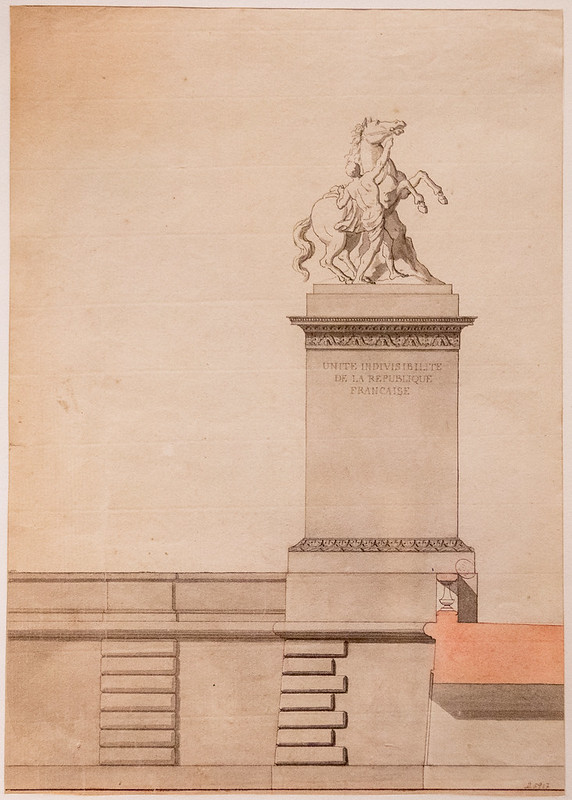 An l'#AnII, les chevaux de Marly quittent le domaine royal pour les #champselysees. Le <a href="/museecarnavalet/">Musée Carnavalet</a> revient sur le transfert exceptionnel de ces colosses en pleine terreur à l'occasion sur l'#AnII année  décisive de la #Révolution française. <a href="/Patrimoine78/">Patrimoine Yvelines</a>