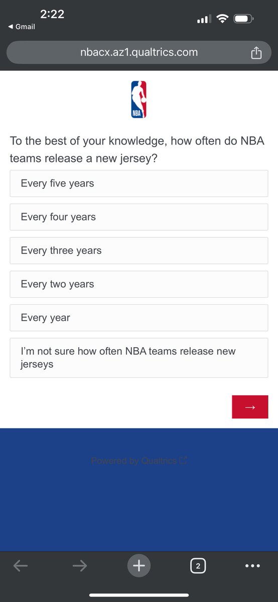gnarleo's tweet photo. @WorldWideWob NBA Fan Forum survey today was all about jerseys… hopefully the Good Word gets through https://t.co/8T40IANdpr