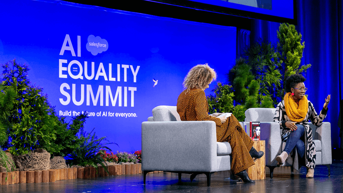 Tune in for the #AIEqualitySummit to learn from C-suite executives, founders, and tech leaders exploring the intersection of AI, Agents and #Equality — now available on @Salesforce+! 

Uncover the power and potential of AI and #Agentforce, and how to bring everyone along in the