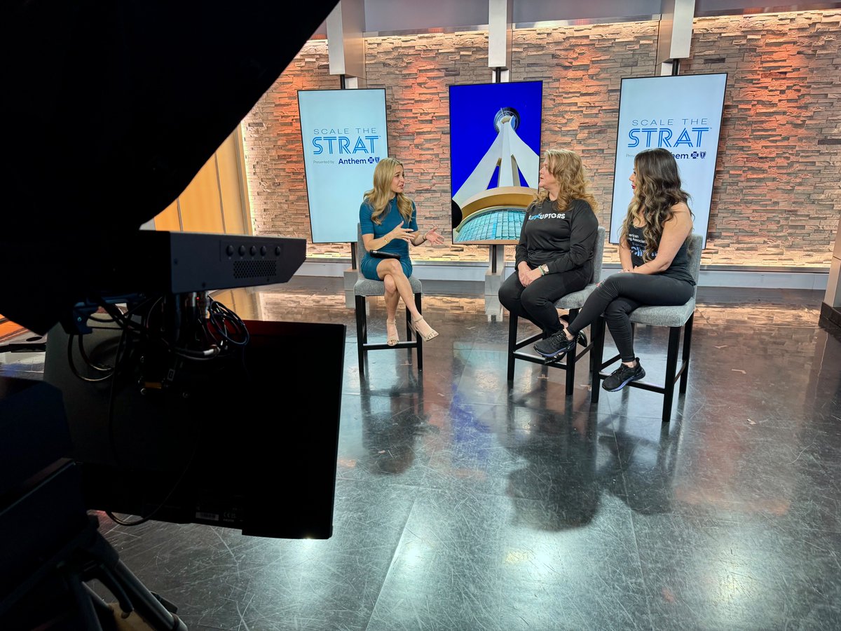 ScaleTheSTRAT (@scalethestrat) on Twitter photo THANK YOU <a href="/FOX5Vegas/">FOX5 Las Vegas</a> for the fun segment today about National Take the Stairs Day!
Great job Chrystal w./ Team SR Construction & our fabulous <a href="/LungNevada/">Lung Association NV</a> board member Lisa King!
TODAY ONLY: Reg discount for Feb 23 climb w/ code STAIR10 - $10 off! scalethestrat.org THANK YOU <a href="/FOX5Vegas/">FOX5 Las Vegas</a> for the fun segment today about National Take the Stairs Day!
Great job Chrystal w./ Team SR Construction & our fabulous <a href="/LungNevada/">Lung Association NV</a> board member Lisa King!
TODAY ONLY: Reg discount for Feb 23 climb w/ code STAIR10 - $10 off! scalethestrat.org